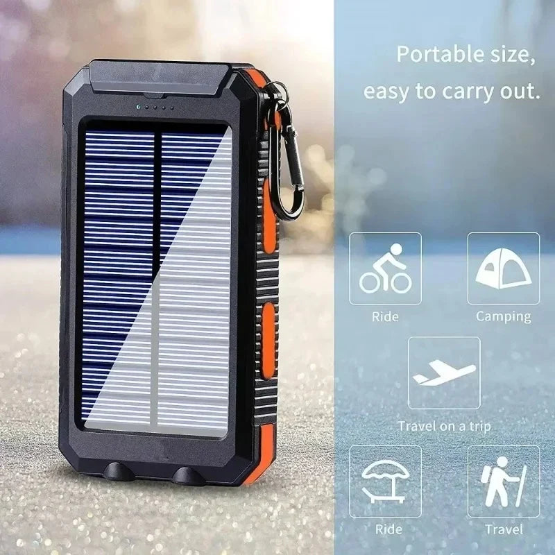 SolarPower multifunctionele snellaad powerbank