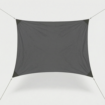 Zwevend Schaduwdoek voor de Tuin