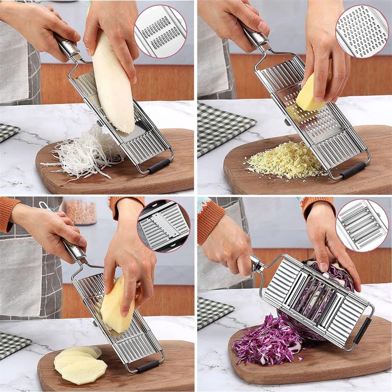 QuickGrate multifunctionele groenterasp