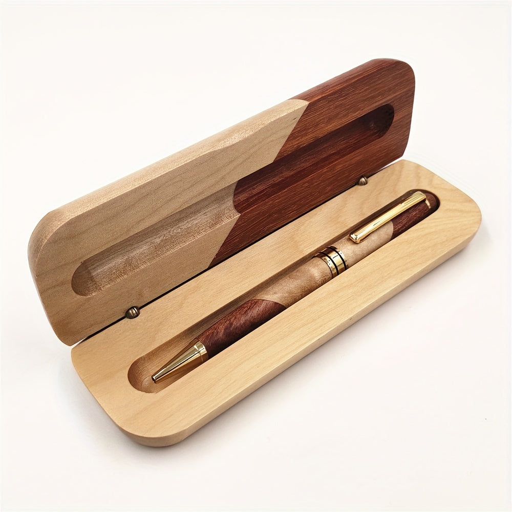 Luxe houten balpen set