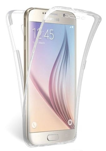 Galaxy S6 Edge 360° transparant TPU hoesje