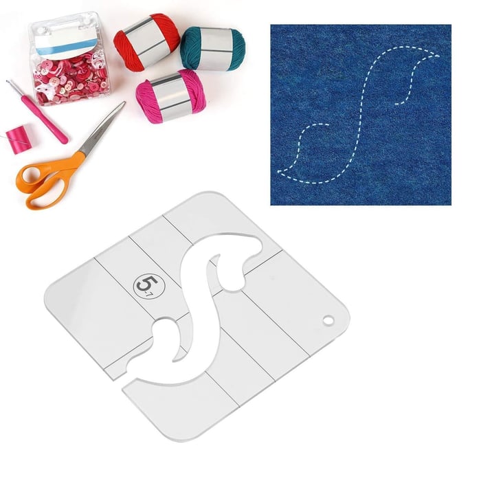 QuiltGenius acryl patchwork sjablonenset