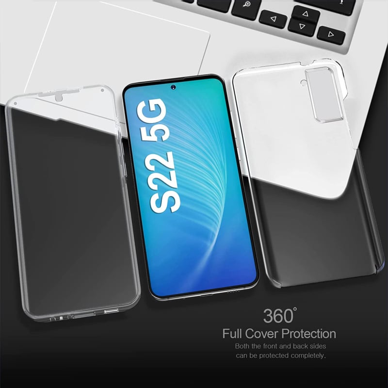 Galaxy S22 360° Ultra Clear hybride hoesje