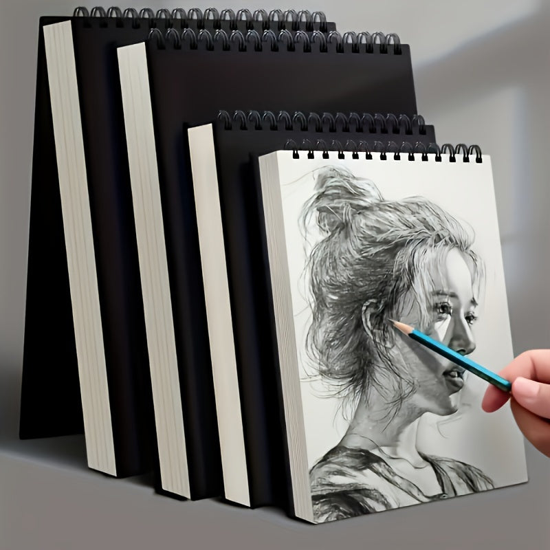 Schetsboekenset met spiraalbinding 4-delig