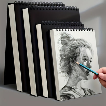 Schetsboekenset met spiraalbinding 4-delig