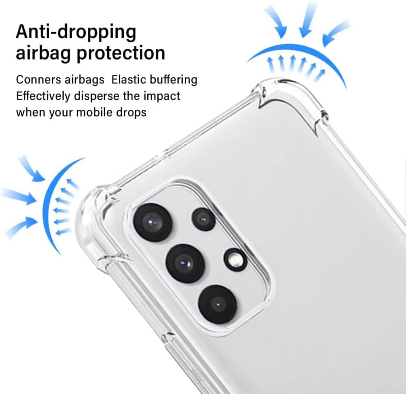 Galaxy A53 5G transparant soft TPU hoesje
