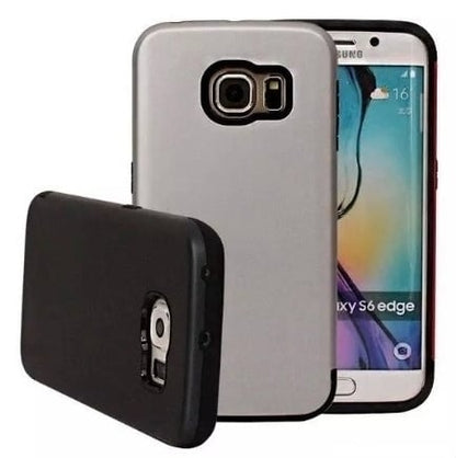 Galaxy S6 Edge Dual Layer Hybrid Armor hoesje