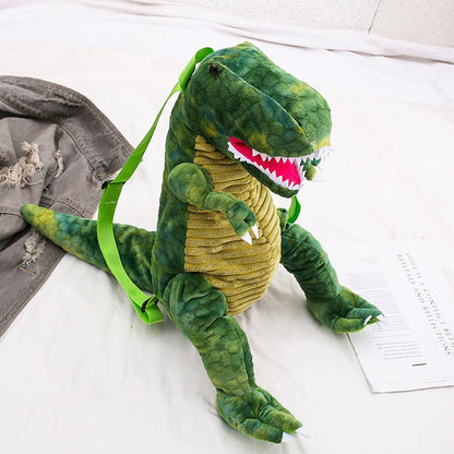 DazzleDino zachte pluche dinosaurus rugzak