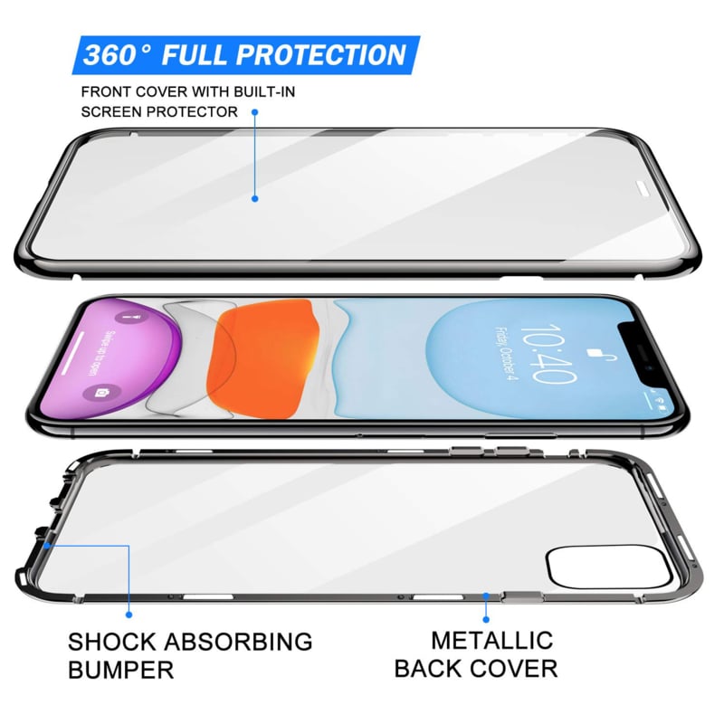 iPhone 11 Pro 360° magnetisch telefoonhoesje