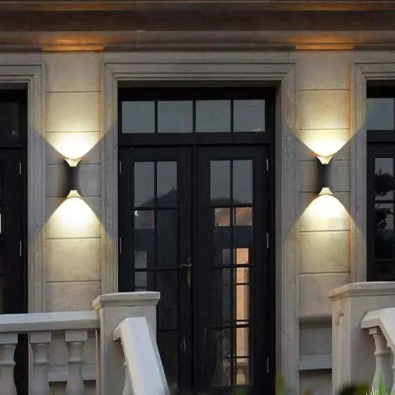 Orr Curved LED buitenwandlamp
