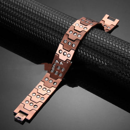 Koperen Heren Bangle Armband