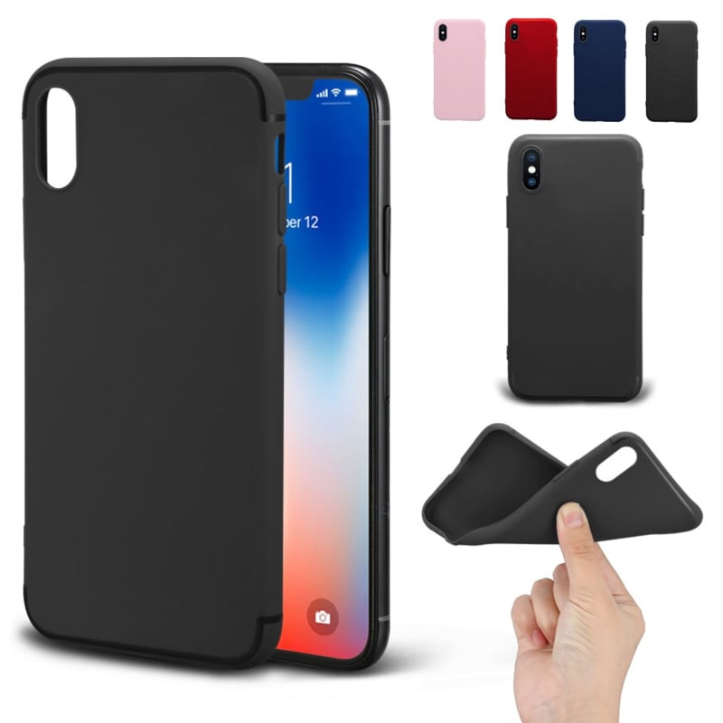Apple iPhone Xs Max TPU Matte Hoesje
