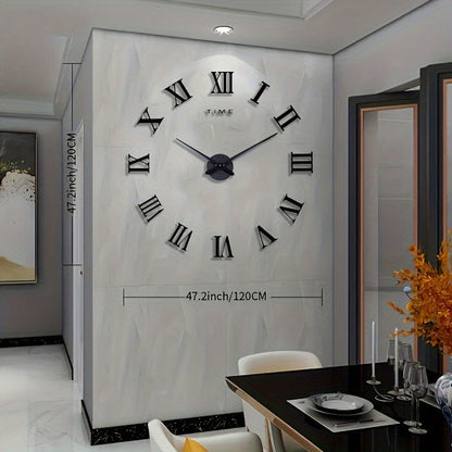 Glowtick XL moderne vintage wandklok
