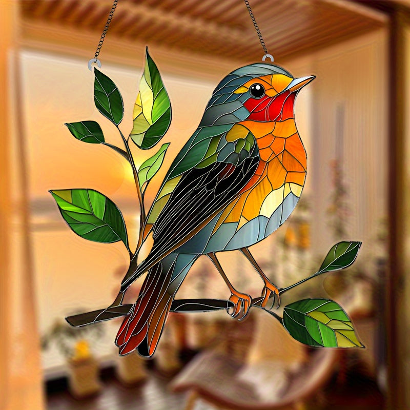 Odior Robin acryl raamdecoratie
