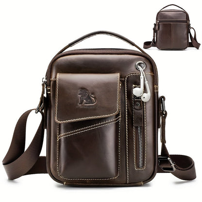 LionCarry leren crossbody handtas