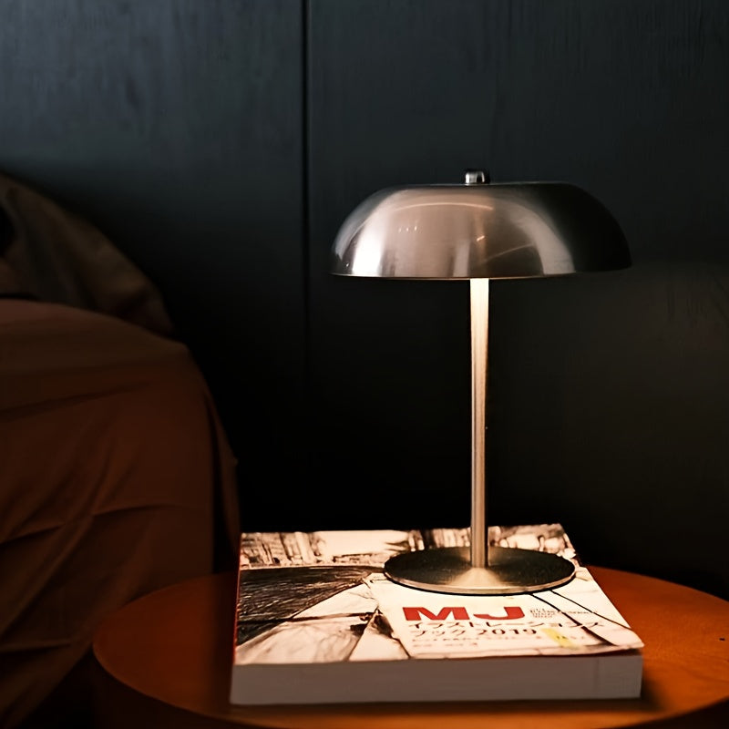 Draadloze metalen tafellamp oplaadbaar