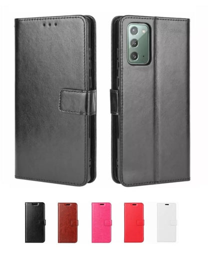 Galaxy Note 20 Ultra leren portemonnee hoesje
