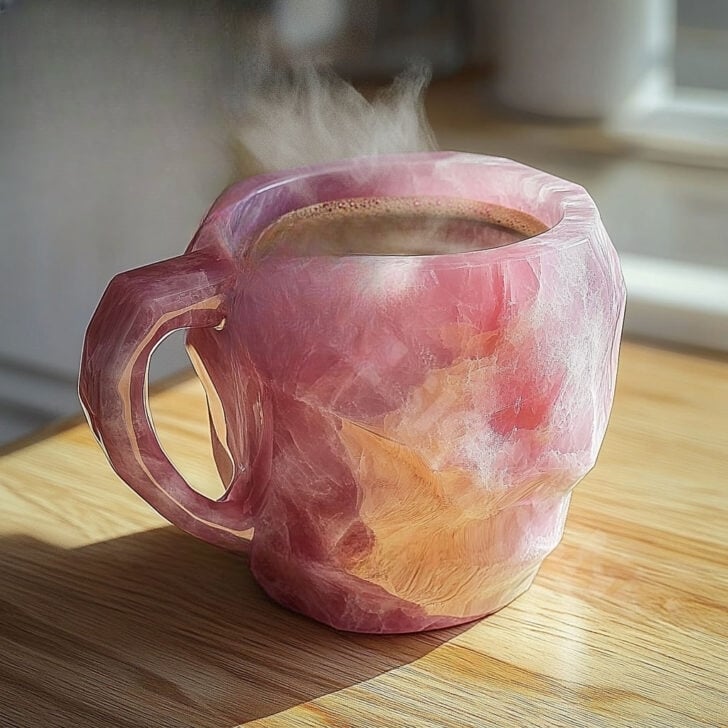 CrystalMug edelsteen koffiemok