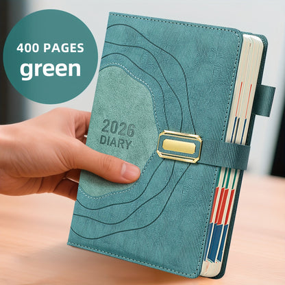 Dagplanner 2026 hardcover kalender met dagindeling