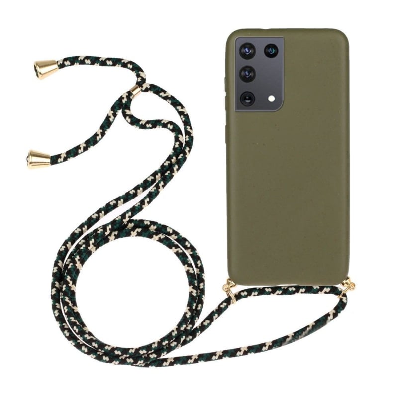 Galaxy S22 Ultra Crossbody TPU hoesje met koord