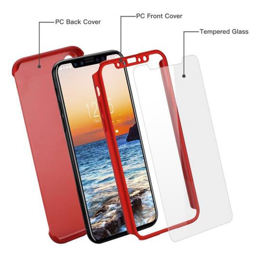 iPhone Xs Max 360 Full Cover Hoesje