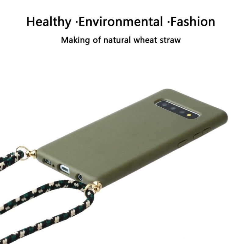 Samsung Galaxy S10 Plus Crossbody TPU hoesje