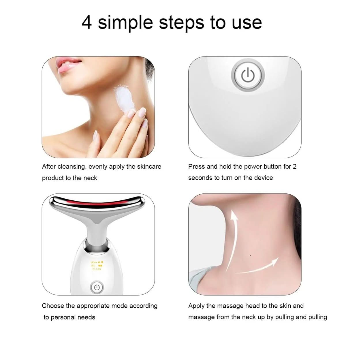 Serenetouch 3-in-1 gezichtsmassageapparaat