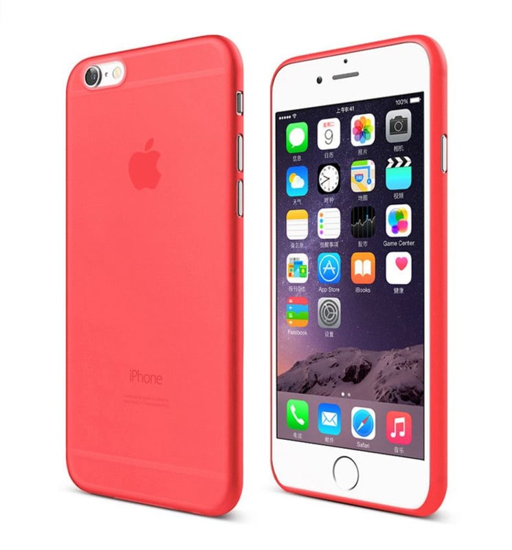 iPhone 6 / 6S mat plastic telefoonhoesje
