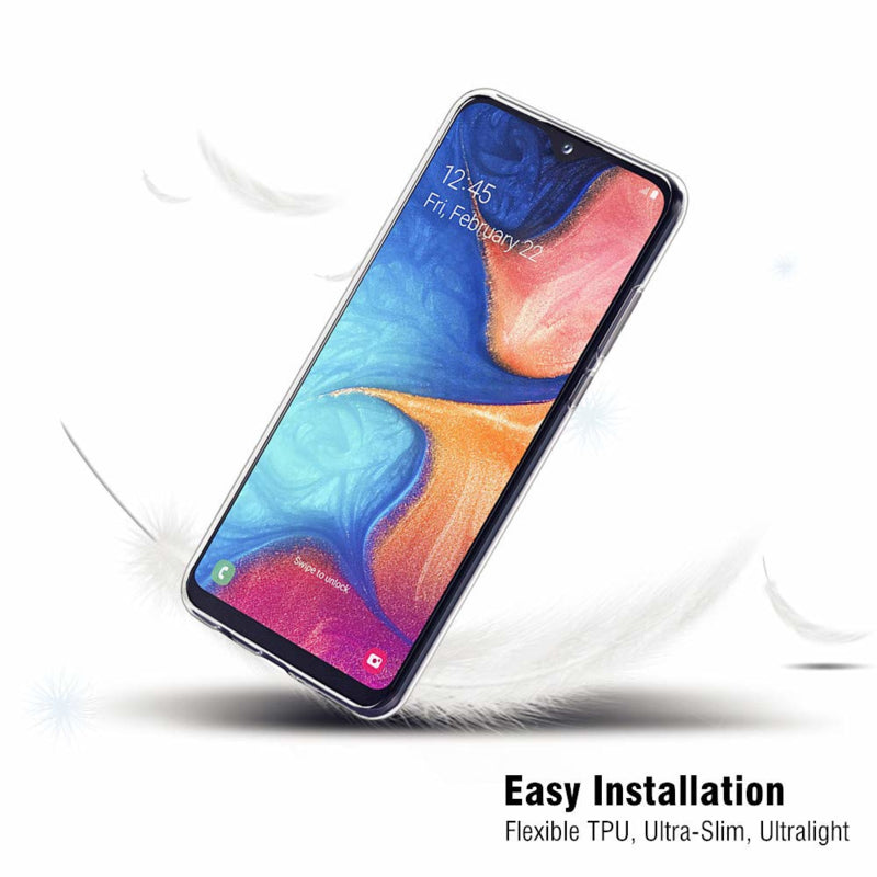 Galaxy A20E transparant soft TPU hoesje