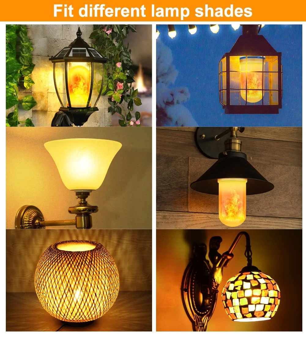 BlazeBulb LED vlamlamp met vlameffect