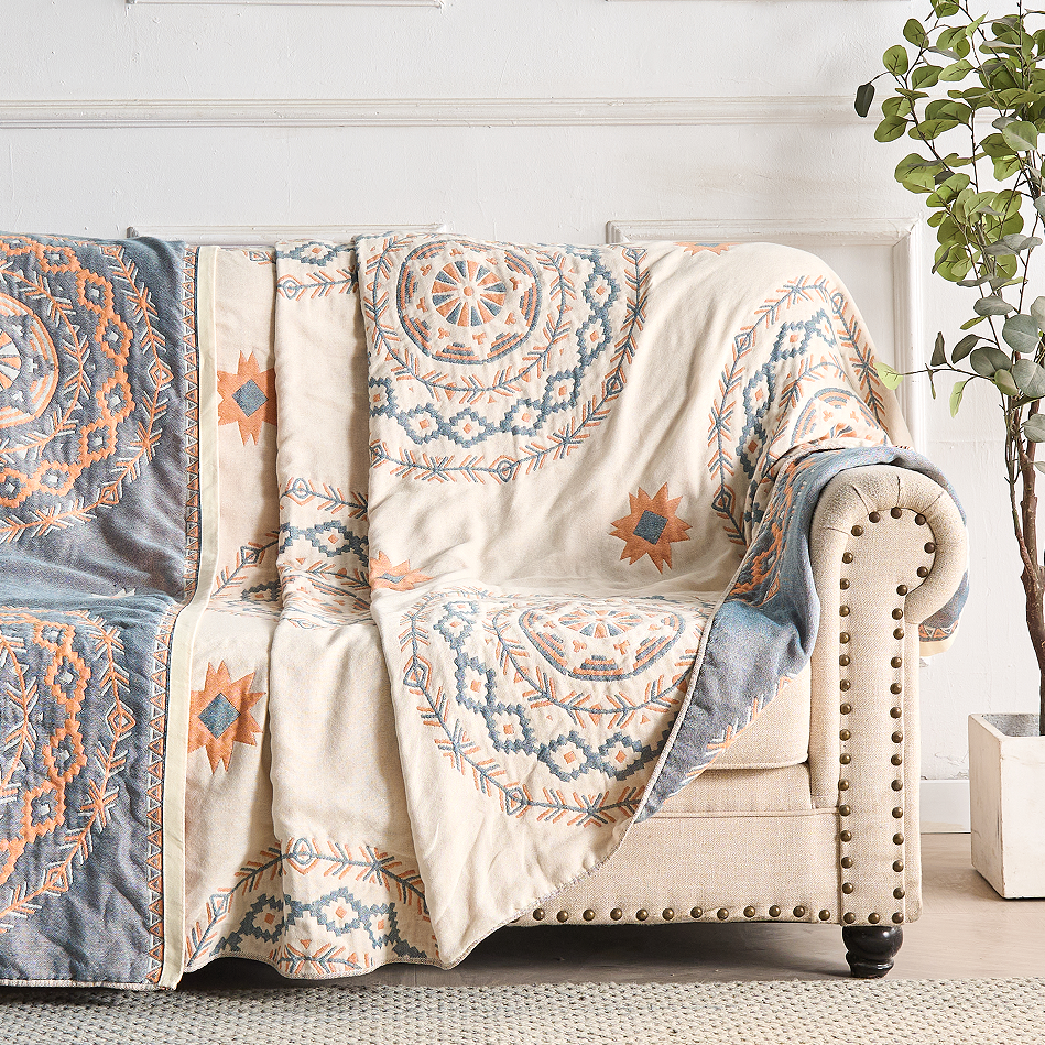 Mandala Boho katoenen plaid deken