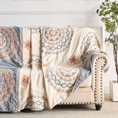 Mandala Boho katoenen plaid deken