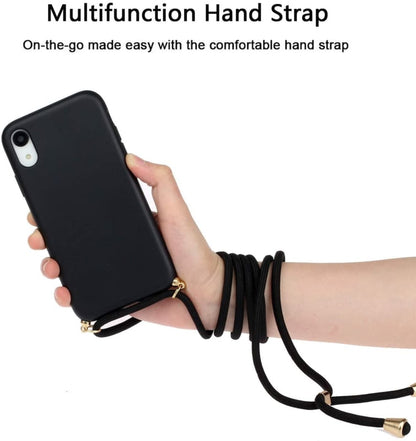 iPhone XR crossbody TPU hoesje met koord
