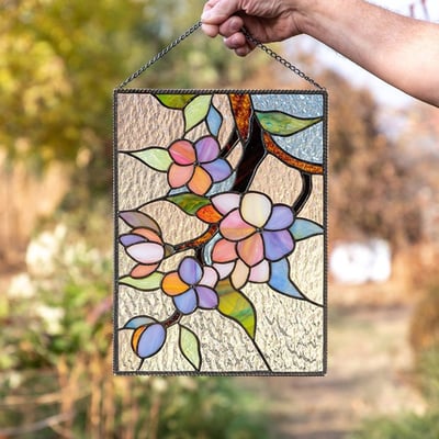 Lumio AeriGlass acryl glas-in-lood wanddecoratie