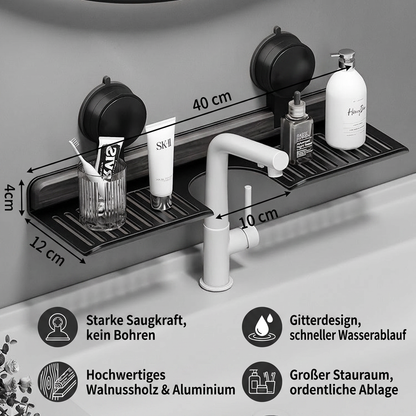 BathShelf™ boorvrij badkamerrek met zuignap