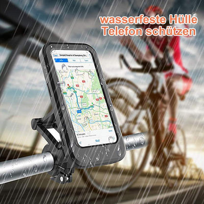 RideCharge waterdichte fiets telefoonhouder met draadloos opladen