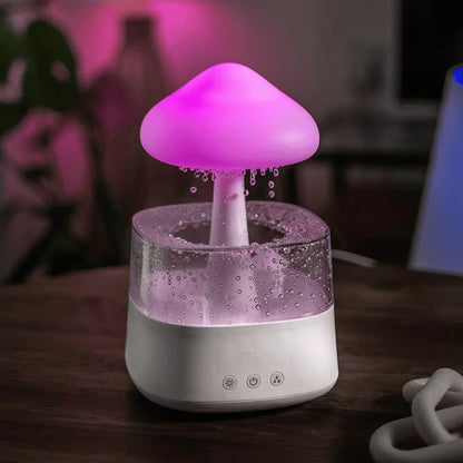 AromaGlow luchtbevochtiger met nachtlamp