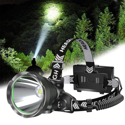 Oplaadbare LED-hoofdlamp 6201