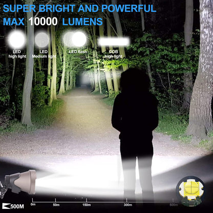 Oplaadbare LED-hoofdlamp 6201