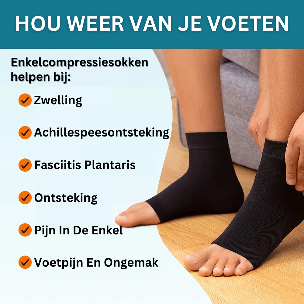 Neuropathy Relief compressiekousen voor pijnverlichting
