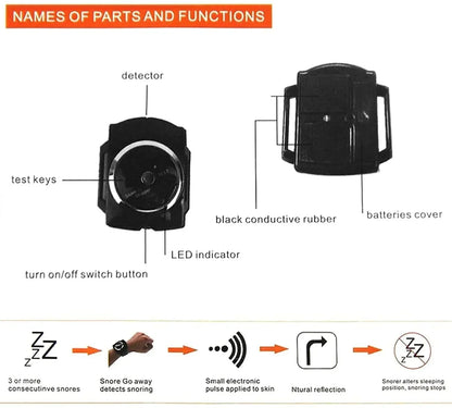 SnoreFree slimme anti-snurk armband