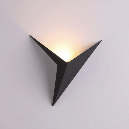 TRIGLOW moderne driehoekige LED-wandlamp