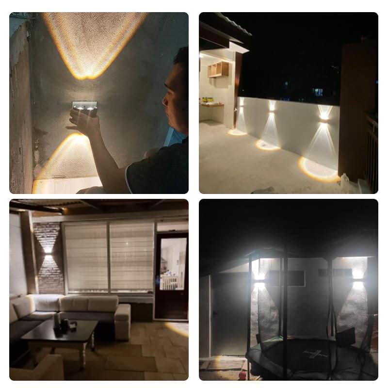 YardGlow elegante LED-buitenwandlamp