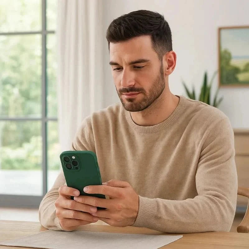 Skinclose schokbestendig siliconen hoesje voor iPhone 14-17