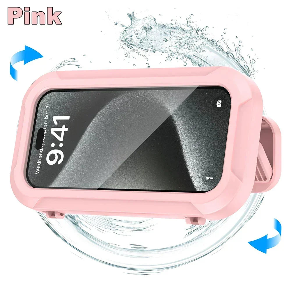ShowerView™ waterdichte douche telefoonhouder