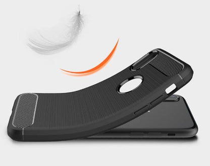 Brushed Armor TPU Hoesje voor iPhone X / Xs
