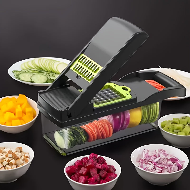 16-delige multifunctionele groentesnijder set
