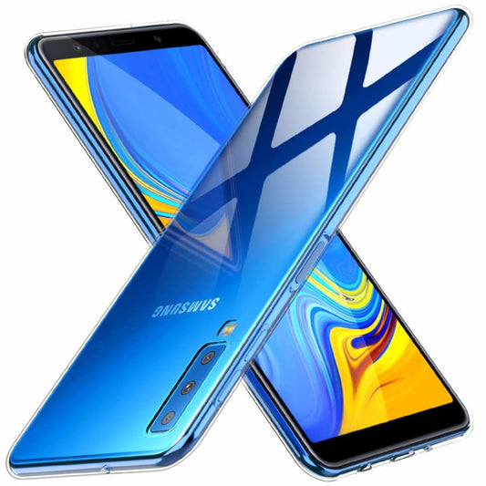 Galaxy A7 2018 transparant TPU hoesje