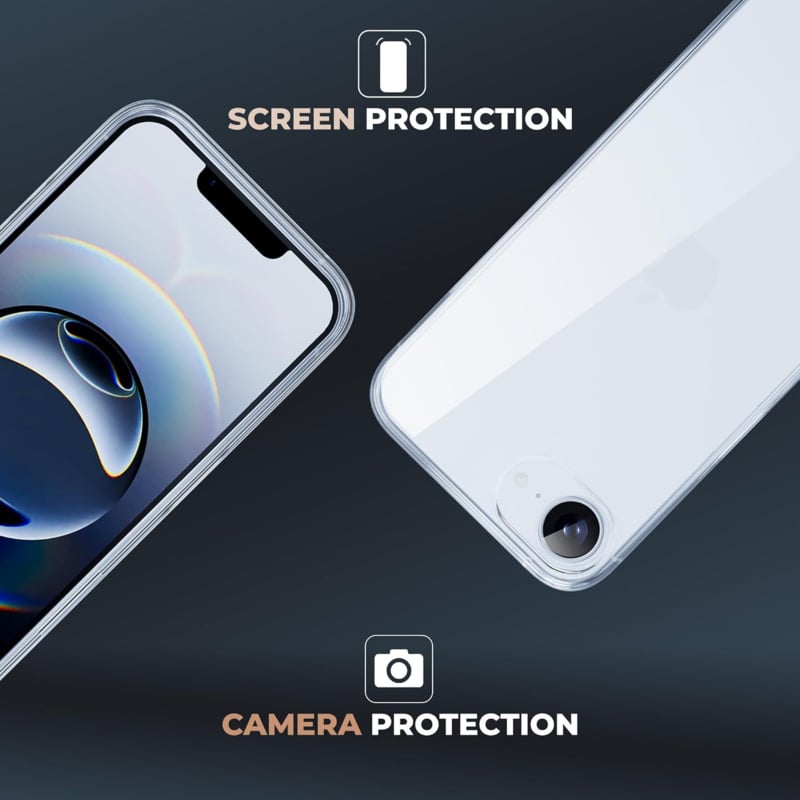 iPhone 16e / 17e 360° Ultra Clear Hybrid Hoesje