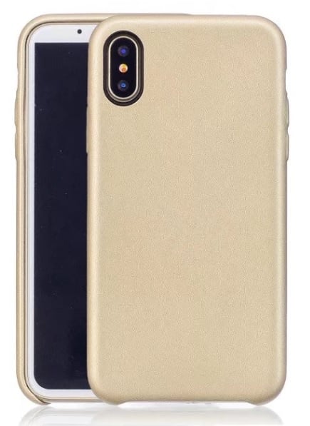 iPhone Xs Max leren back cover
